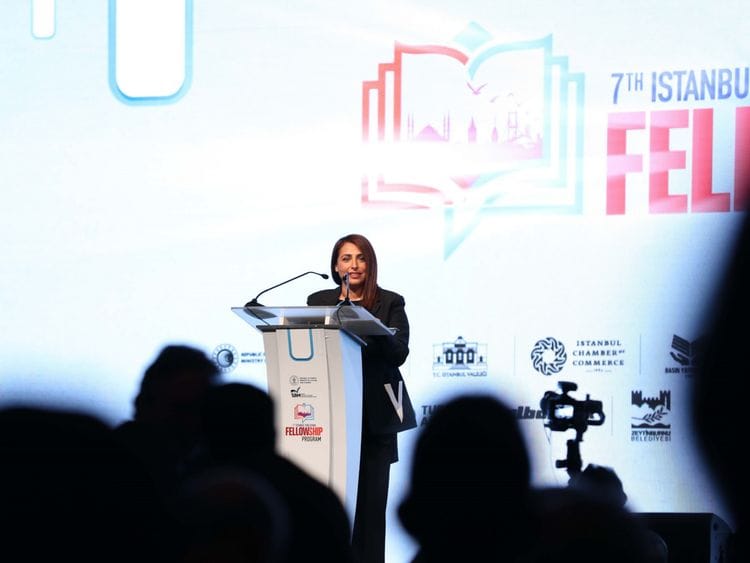 Bodour Al Qasimi during the opening ceremony 2-1647272442448