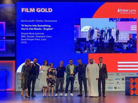 The ‘Into Books’ campaign, with the slogan ‘If you’re into something, you’re into books’, resulted in SBA’s debut win at Dubai Lynx. 