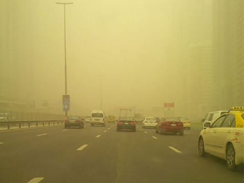  Residents should be extra careful when planning outdoor activities.