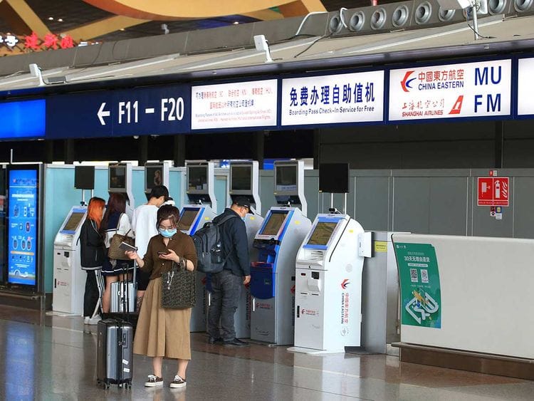 China Eastern Airlines CHECK IN COUNTER