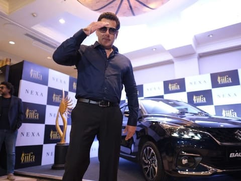 Salman Khan at the IIFA press conference in Mumbai on March 28.