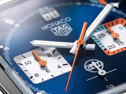 The Monaco Gulf Special Edition is an ode to the iconic racing livery.