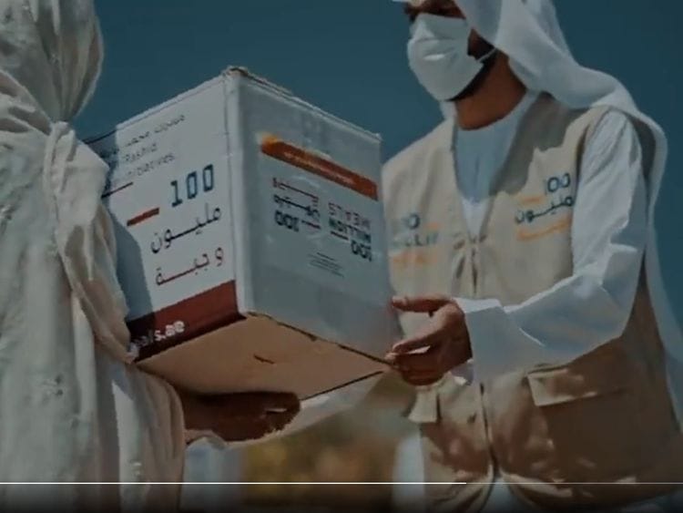 One Billion Meals launch video in MBR tweet on April 2