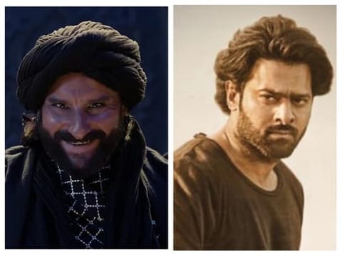 Saif Ali Khan and Prabhas