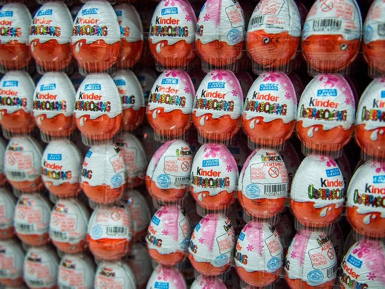 Chocolate Kinder Eggs 
