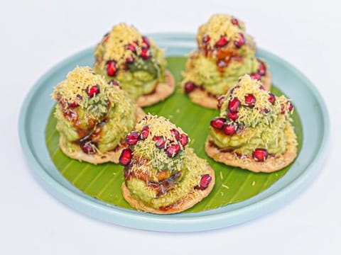 Avocado Papdi Chaat 