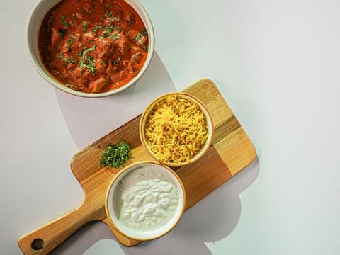 A classic recipe for Chicken Tikka with Saffron Rice