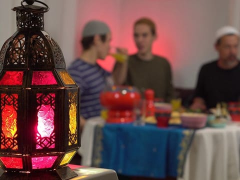 A family breaks their fast together at home. Doctors in the UAE say people with diabetes can fast safely with proper medical guidance. (Picture for illustrative purposes only)