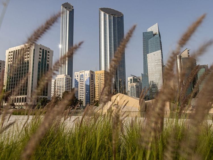 STOCK Abu Dhabi residence skyline