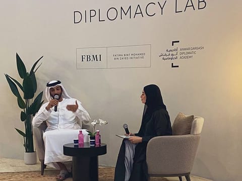 Last week heard from Abdulla Bin Touq Al Marri, Minister of Economy, discussing the transformation of economic diplomacy