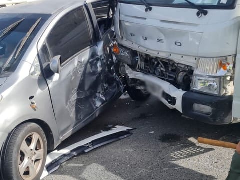 Two people were killed in separate road accidents in Dubai on Monday, police said.