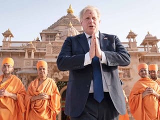 Photos: British PM Boris Johnson’s India visit