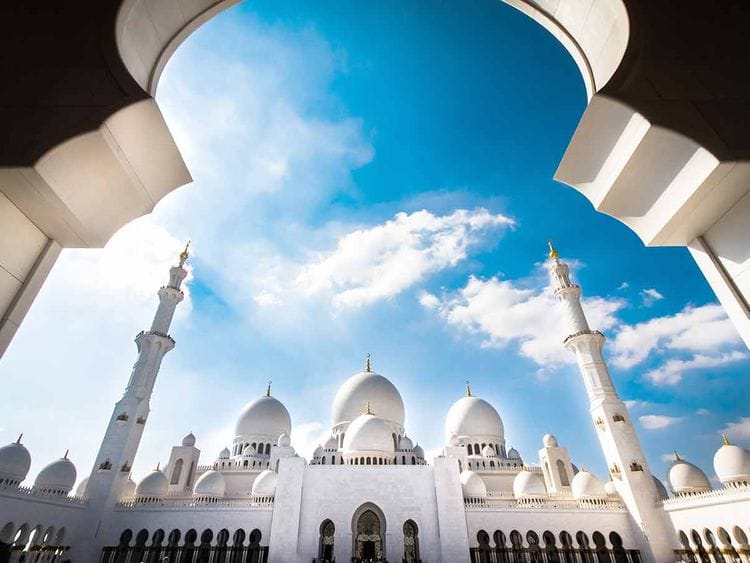 Grand Mosque in Abu Dhabi