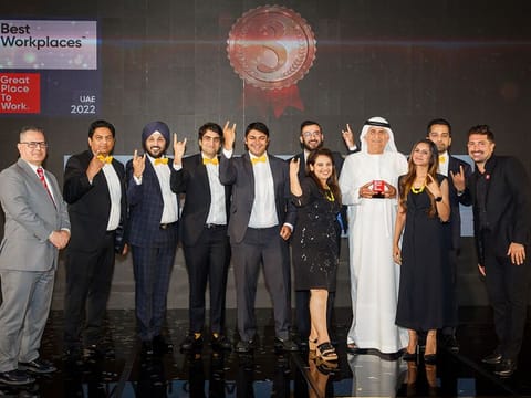 Century Financial staff at the award ceremony. The company understands the importance of boosting employee morale and has created great programs that support its staff 