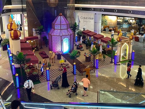 On the first day of Eid, a large raffle draw for luxury vehicles and gifts will be held in Sahara Centre, while draws will be held in Al Rahmaniya Mall on the second and third days of Eid from 2pm to 3pm.