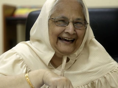 Zainab Taher, founder director of Arab Unity School during the interview with Gulf News. File Photo