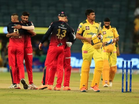 Look: Bangalore beat Chennai by 13 runs in IPL clash