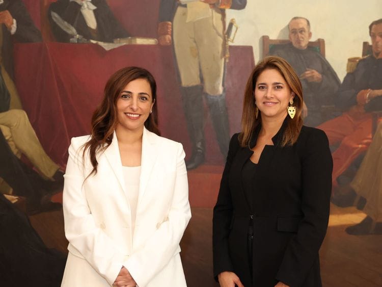 Bodour Al Qasimi with María Juliana Ruiz Sandoval-1652099267231