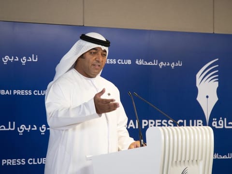 Maqsoud Kruse, Chairperson of the National Human Rights Institution (NHRI) in the UAE, during a media briefing in Dubai on 9th may 2022Photos Anas Thacharpadikkal/Gulf News