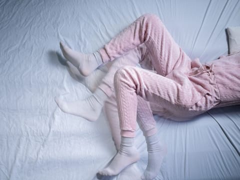 Patients who have RLS complain of a dull pain in the lower limbs, which eases if they move their legs constantly