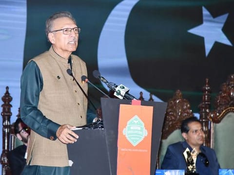  The president was addressing participants at Future Fest 2022 — the country’s largest tech conference held in Islamabad — which brought together Pakistan’s top tech start-ups, entrepreneurs, investors, innovators, and professionals.