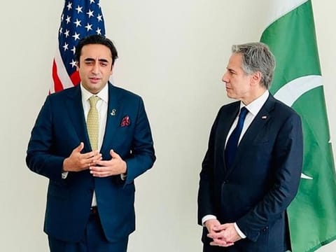  In New York, Bilawal had an hourlong meeting with US Secretary of State Antony Blinken at the UN headquarters.
