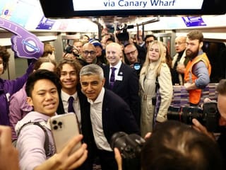 Photo: London's Elizabeth line rail link finally opens