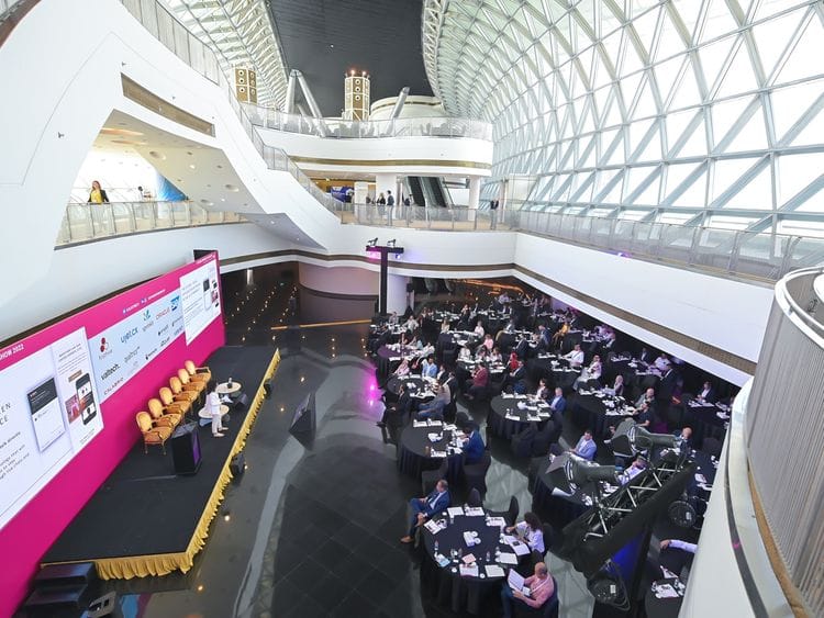 Conference at Customer Experience Live Show Middle East