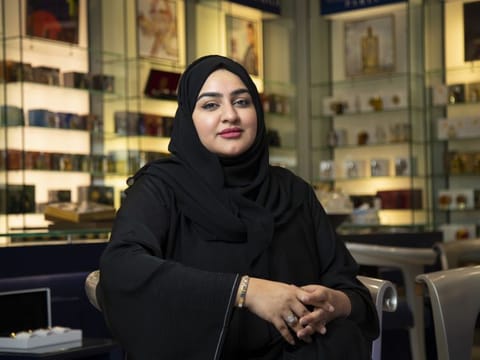 Emirati influencer and entrepreneur Mona Tajarbi is collaborating with brands across the UAE and elsewhere.