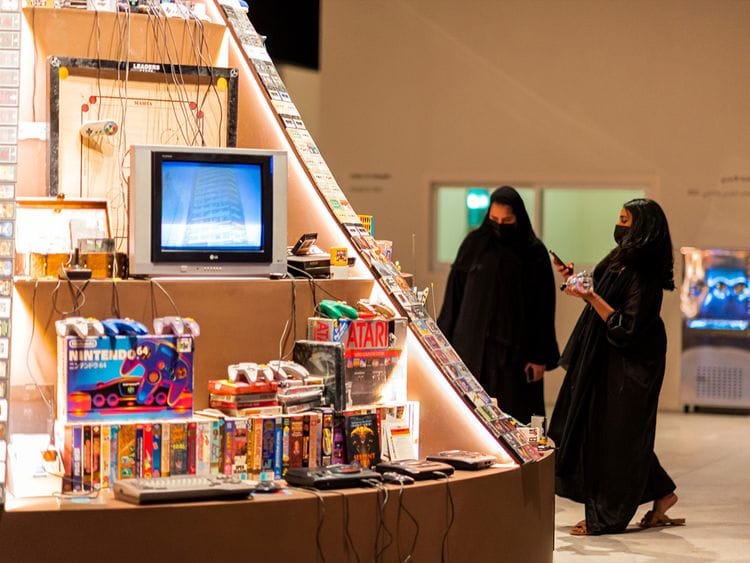 Zemanna exhibtion in Abu Dhabi 2022