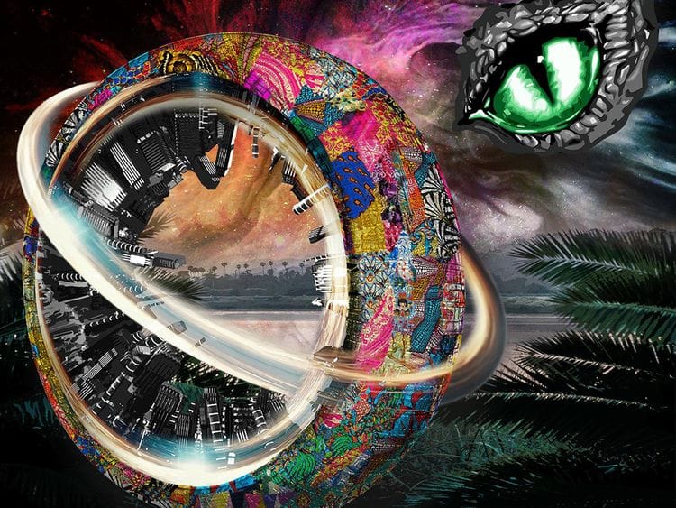 NFT Ethernal Gates Artwork