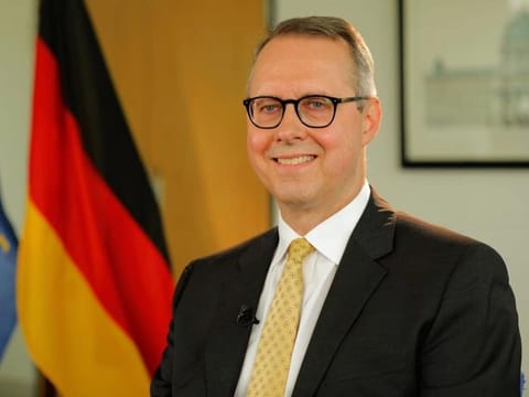 Ernst Peter Fischer, the Ambassador of the Federal Republic of Germany to the UAE.