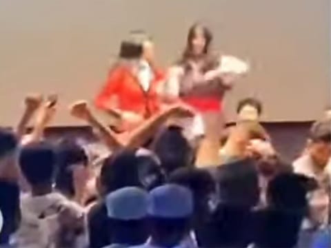 A clip from the video.