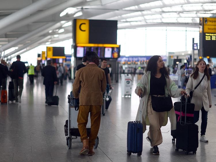 STOCK Heathrow Airport