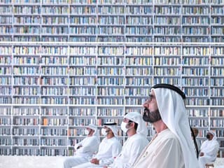 Photos: Mohammed opens region's biggest library in Dubai
