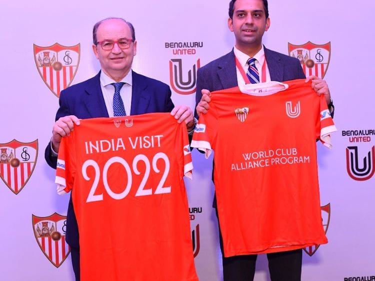 Football - Sevilla & Bengaluru tie-up