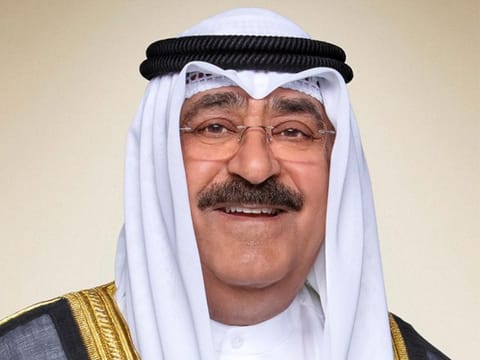 Kuwait's Emir Sheikh Mishal Al Ahmad Al Jabel Al Sabah