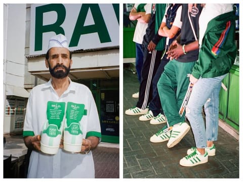 adidas, in collaboration with Dubai-based Pakistani restaurant Ravi, is launching limited edition sneakers that go on sale June 23