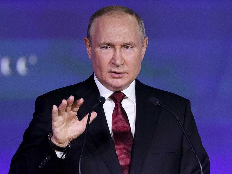 Russian President Vladimir Putin