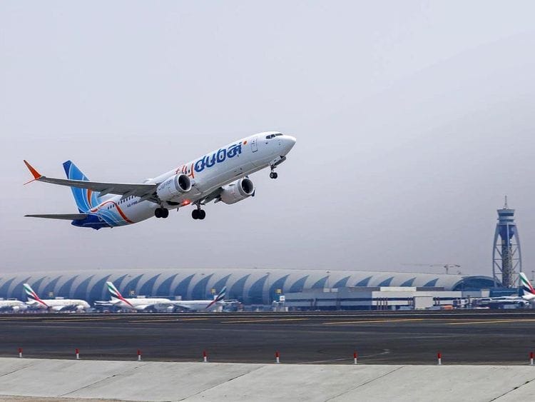STOCK  FLY DUBAI DUBAI AIRPORT