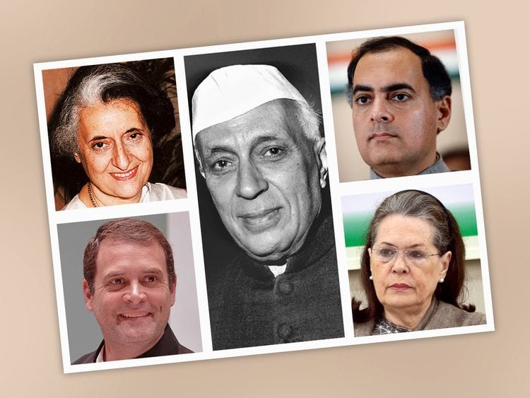 Gandhis-Nehru