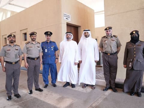 Senior representatives from the General Directorate of Residency and Foreigners Affairs Dubai, Dubai Customs, Dubai Police, Dubai Civil Defense and Dubai Corporation for Ambulance Services, attend the  Dubai Border Security Council meeting. 