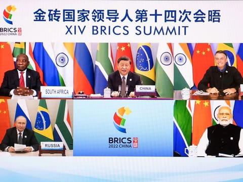 The world can no longer progress on a US dollar dominated trade or monetary regime. Expanding BRICS would be the best outcome. 