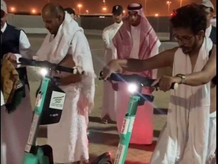 Smart scooter Hajj