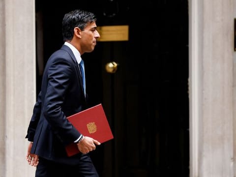 Former UK Chancellor of the Exchequer Rishi Sunak 