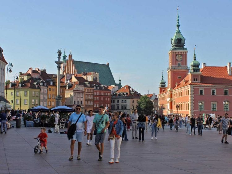 Poland Warsaw CastleSquare - Feature