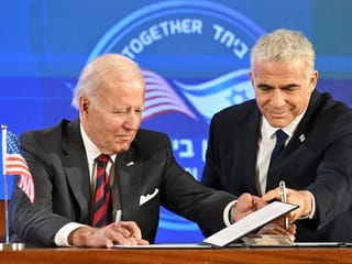 US vows to use all means to stop Iran nuclear bomb in new Israel pact
