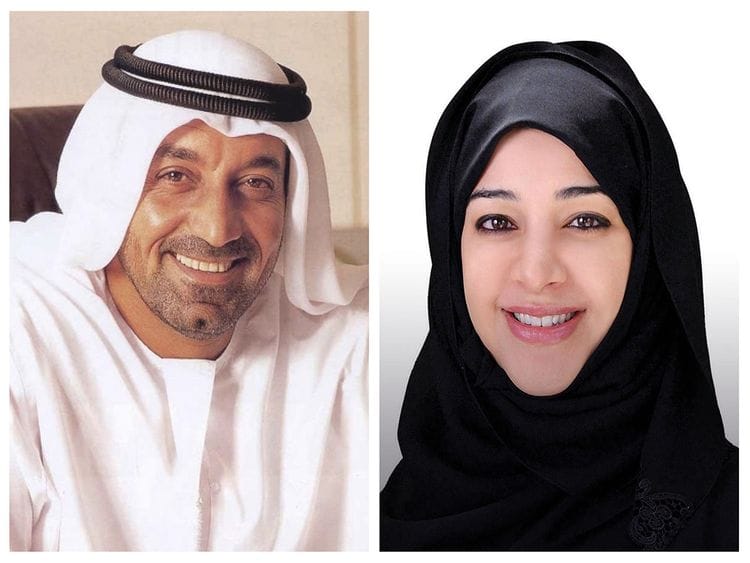 Sheikh Ahmed and Reem Al Hashimi