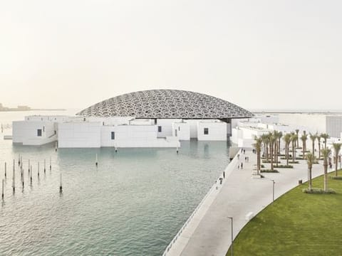 The Louvre Abu Dhabi.