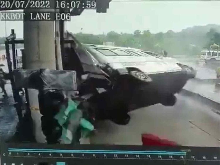 Ambulance crashes